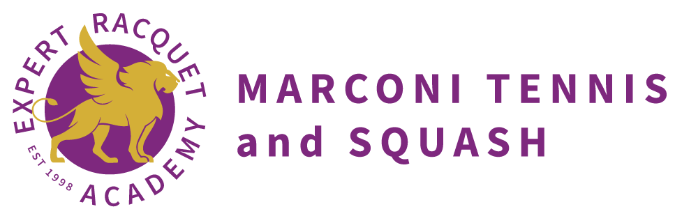Expert Marconi Tennis and Squash Logo