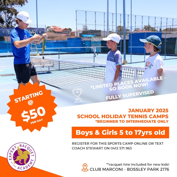 January Tennis Camp 2025