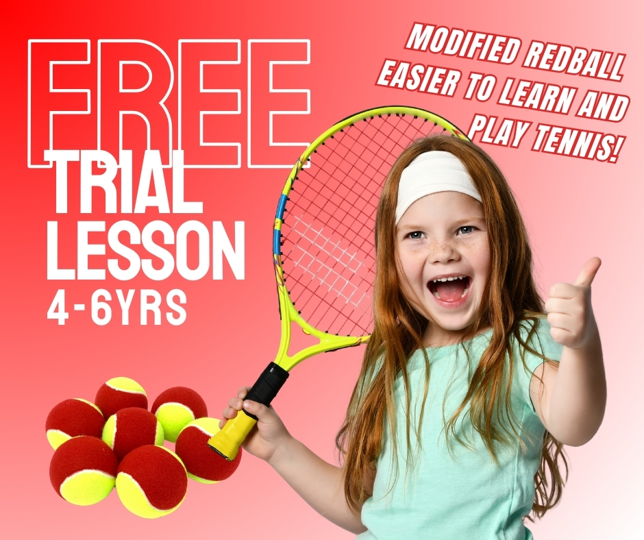 Redball Tennis 4 to 6yrs