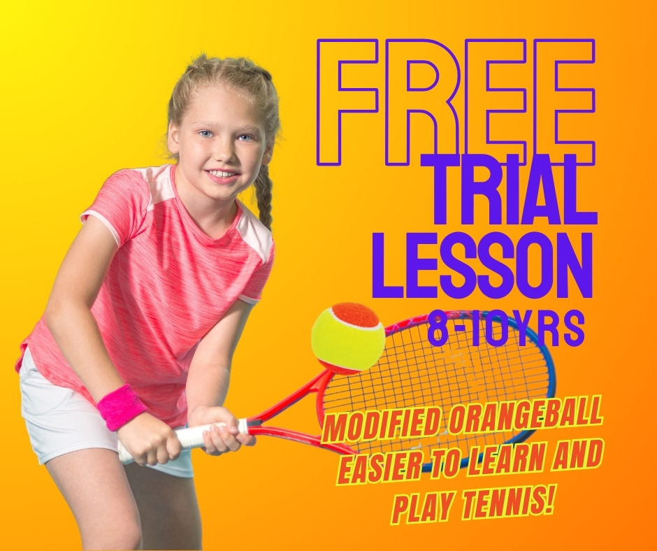 Orangeball kids lessons 8 to 10yrs